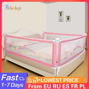 Baby Safety Barrier For Bed Adjustable Crib Rail Bed Child Safety Fence For Beds Foldable Playpen Bed Limiter Protective Barrier