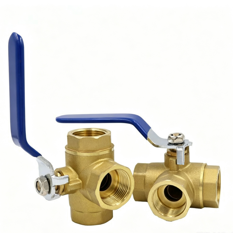Brass 3-way Ball Valve (5)