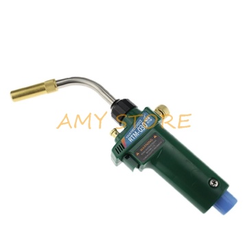 Braze Welding Torch RTM-030 MAPP Propane Gas Torch Self Ignition Trigger Style CGA600 for 19mm Copper Pipe Tube Welding Repair