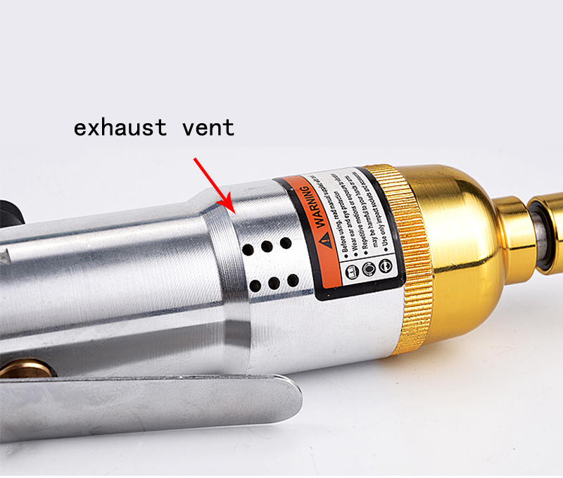 Pneumatic Air Screwdriver Air Tools Gold Plating Industrial Air Screw Driver Economic Type Woodworking Straight Shank Screwdrive