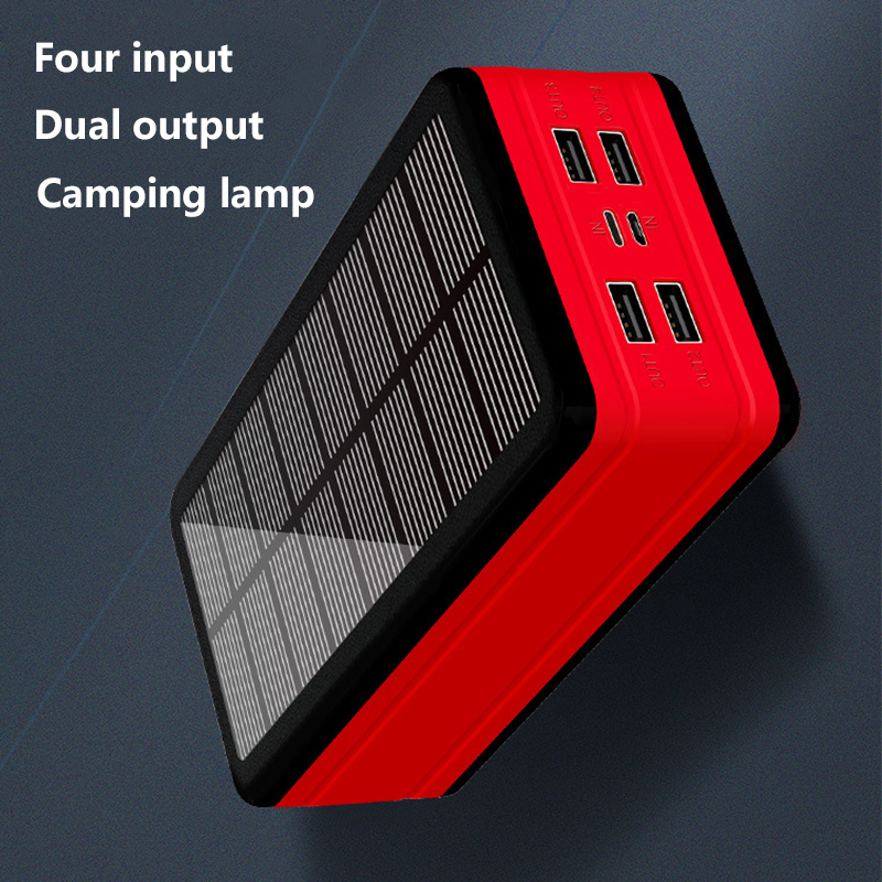 Solar Power Bank 99000mAh Large Capacity LED Powerbank Outdoor Waterproof Poverbank for Iphone Samsung Xiaomi Portable Charger