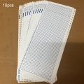 10pcs Universal Blank Spare Parts DIY Accessories Tool Punch Card 24 Needles Knitting Machine Sewing Paper Practical Durable