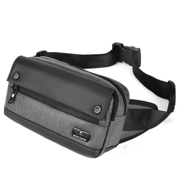 ARCTIC HUNTER Belt Bags for Men Waterproof Retro Light Waist Bag Fashion Business Leisure Fanny Pack Multifunction Male Pouch