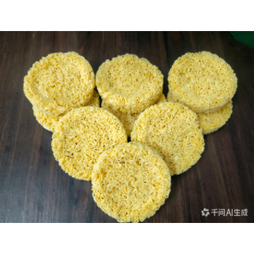 HACCP compliant instant noodle cakes