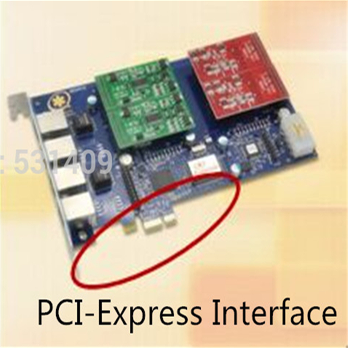 Wholesale Asterisk PCI-Express card FXS/FXO port analog voice telephony card Asterisk/Trixbox/Elastix/Freeswitch IP PBX