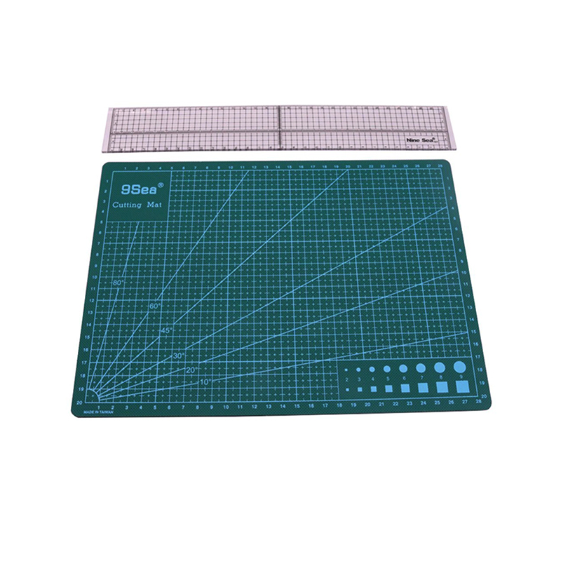 1 Pcs Cutting ruler A3 Or A4 Cutting Mat Or Patchwork Ruler Arts Crafts Sewing DIY Knife pad Student stationery mat Scale ruler