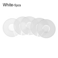 5PCS   white