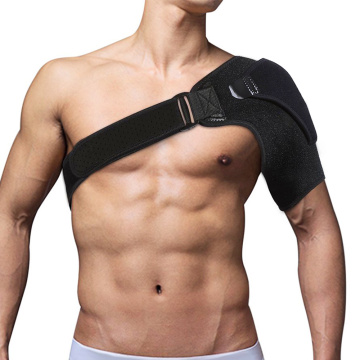 Aptoco Adjustable Men Women Sports Boxing Belt Bandage Support Back Support Shoulder Pad Brace Protector Injuries Relief Pain