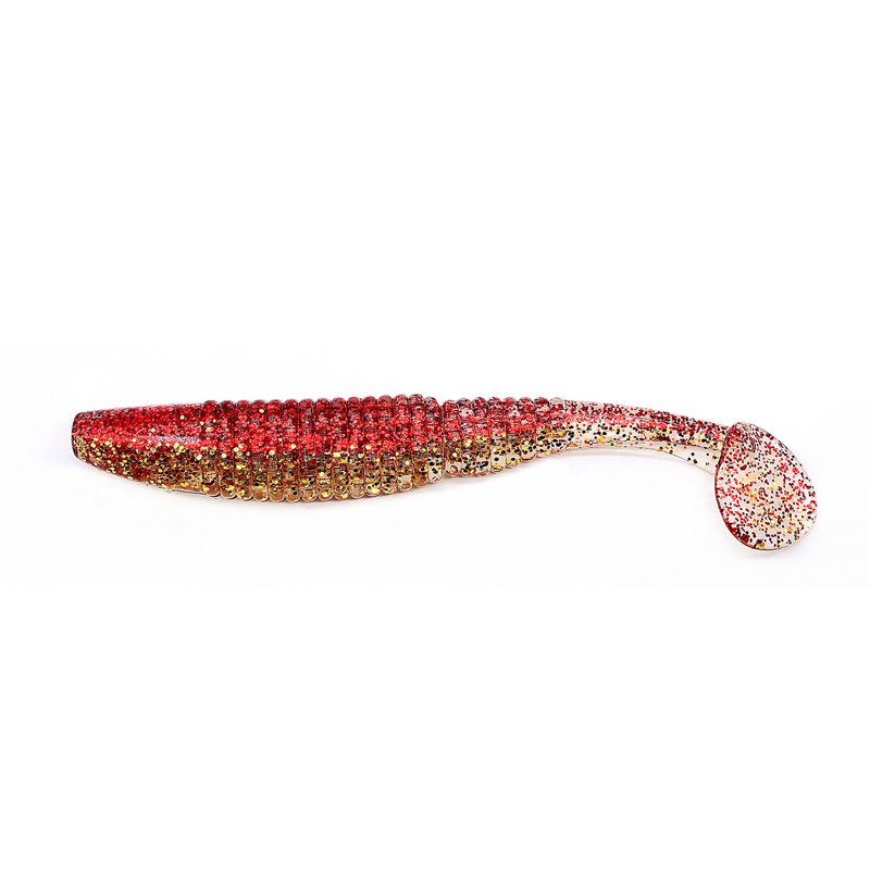 Wokotip 5pcs Soft Lure 12cm 8.6g Paddle Tail Fishing Lures Souple Leurres Worm Silicone Artificial Bait Wobbler Grub Swimbait