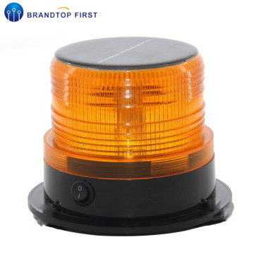 Solar energy LED Ceiling school bus alarm light, car indicator flash alarm strobe light car warning light beacon