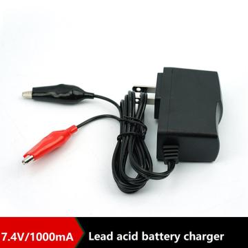 6v Lead Acid Battery Charger Clip Battery Charger 7.4V 1A Battery Charger Automatic Battery Charger for 6v Lead Acid Battery