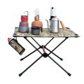 Portable Foldable Camping Table Outdoor Furniture Computer Bed Tables Picnic Aluminium Alloy Ultra Light Folding Desk for Party