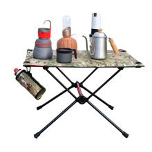 Portable Foldable Camping Table Outdoor Furniture Computer Bed Tables Picnic Aluminium Alloy Ultra Light Folding Desk for Party