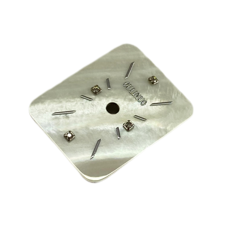 square fashion watch dial 