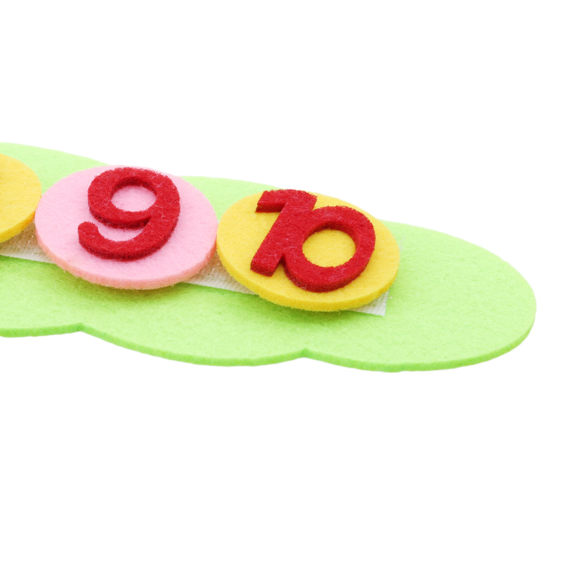 Montessori Mathematical Game Color Sorting Caterpillar Preschool Kindergarten Teaching Aids Educational Early Learning toys