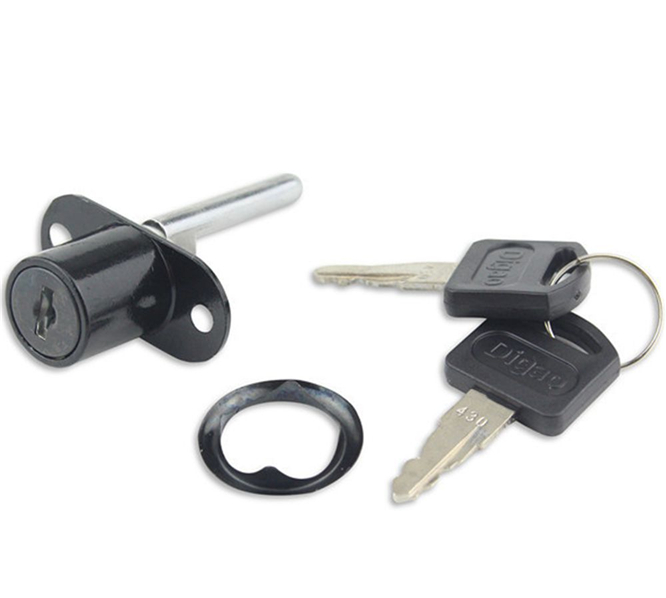 3Pcs/lot Alloy Three Chain Locks Door Cabinet Mailbox Drawer Cupboard Locker Security Furniture Locks With Keys Hardware