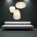 Nordic Creative Pendant Lights milky White Glass Whorls Kitchen Hanging Lamps Luminaria Dining Living Room home decor Fixtures
