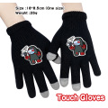 NEW Hot Game Among Us Knitted glove Model Among Us Game Keep Warm glove gift winter gloves black gloves