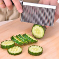 Potato Wavy Edged Tool Peeler Cooking Tools kitchen knives Accessories Stainless Steel Kitchen Gadget Vegetable Fruit Cutting