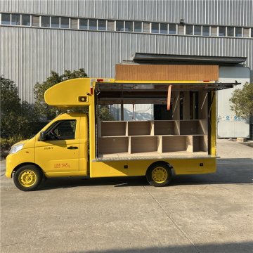 Can drive street mobile clothing display sales Truck