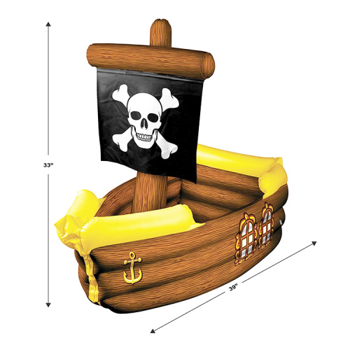 Inflatable pirate ship cooler blow-up drink holder for Sale, Offer Inflatable pirate ship cooler blow-up drink holder