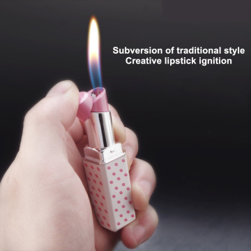 Newst Smoke Lipstick Lighter Creative Butane Cigarette Lighter Gas Lighters Smoking Accessories Gadgets For Men Gifts NO GAS