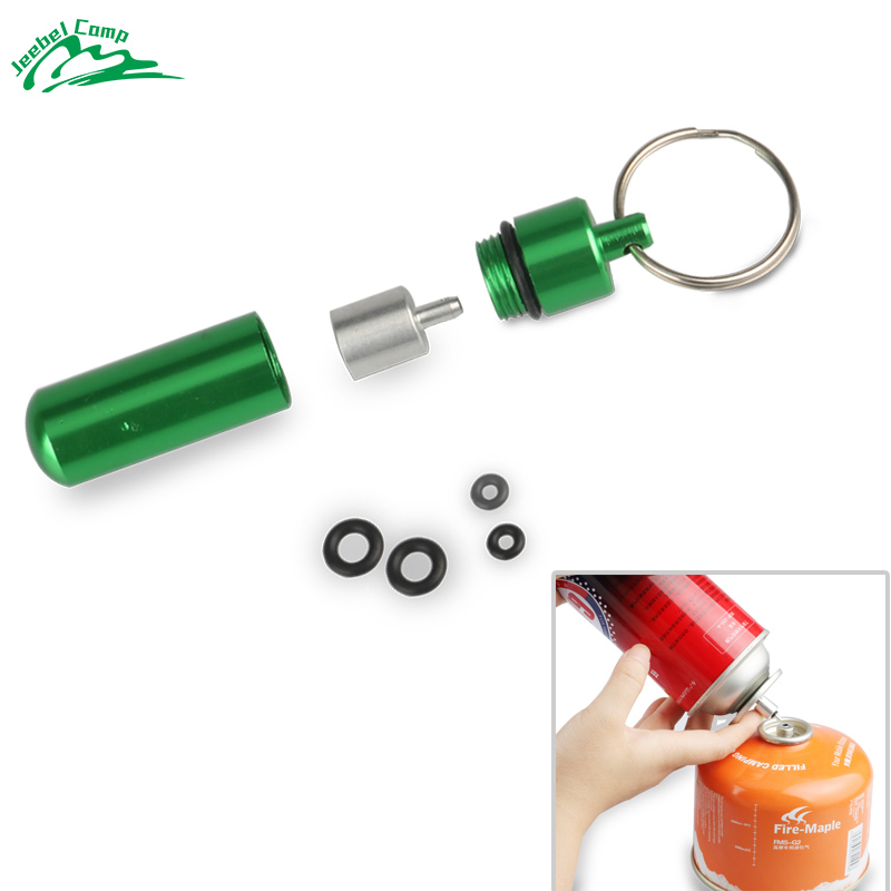 gas refill adapter outdoor camping stove gas burner gas cylinder accessories hiking equipment inflate butane canister