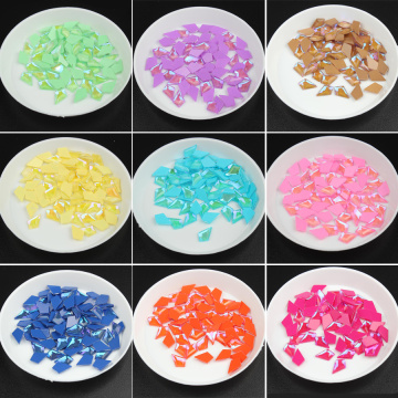 30/100pcs Arrow Mocha Mix Color Glass Rhinestones Flatback 3D Nail Art Decoration DIY Phone Craft Jewelry Stones