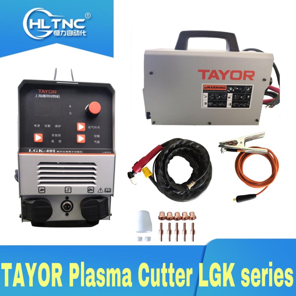 TAYOR Plasma Cutter LGK-40 LGK-60 LGK-80 LGK-100 LGK-120 380V AC Air Plasma cutting machine clean cutting thickness 5mm-45mm