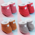 New newborn cotton shoes sock winter thick warm boys girls baby foot sock