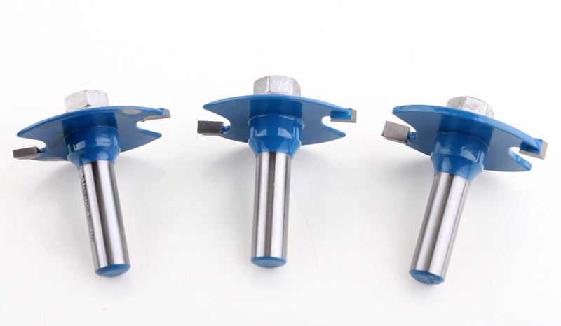 1pc 8mm Shank High Quality "T" Type Biscuit Joint Slot Cutter Jointing/Slotting Router Bit 3mm,4mmHeight Cutter wood working