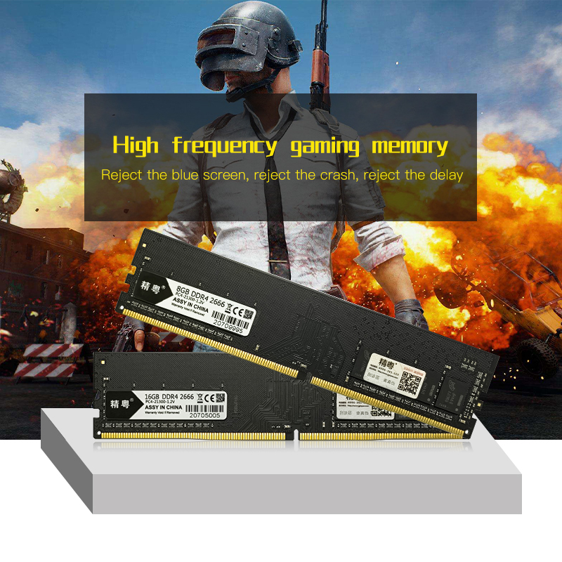 JGINYUE ddr4 ram 8GB 16GB 2666mhz DIMM Desktop Memory Support motherboard ddr4