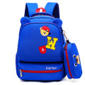 sky blue school bag