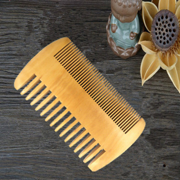 Wooden Mahogany Hair Brush Hair Comb For Unisex Beard Care Anti-Static Wooden Comb Hair Care Tools Round Brush Hair