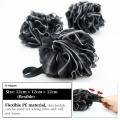 Bamboo Charcoal Bath Bubble Balls Bath Flower Spa Bath Loofah Sponge Shower Pouf Body Scrubber Ball Mesh Pouf Bath Sponge