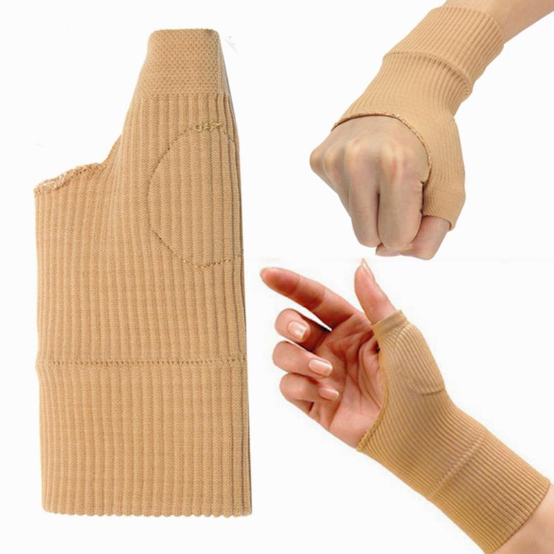 1pcs Cotton Adjustable Wrist Thumbs Hands Splint Wristband Wrist Brace Support Arthritis Sprain Wrap Gloves Sports Protector