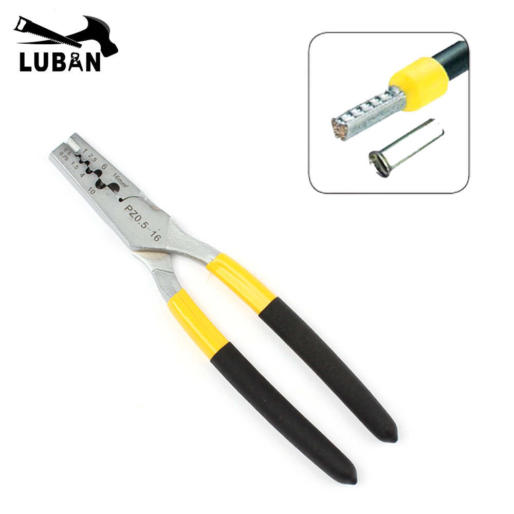 PZ 0.5-16 GERMANY STYLE CRIMPING PILER FOR terminal 0.5-16mm2 CRIMPING PLIERS crimping tools