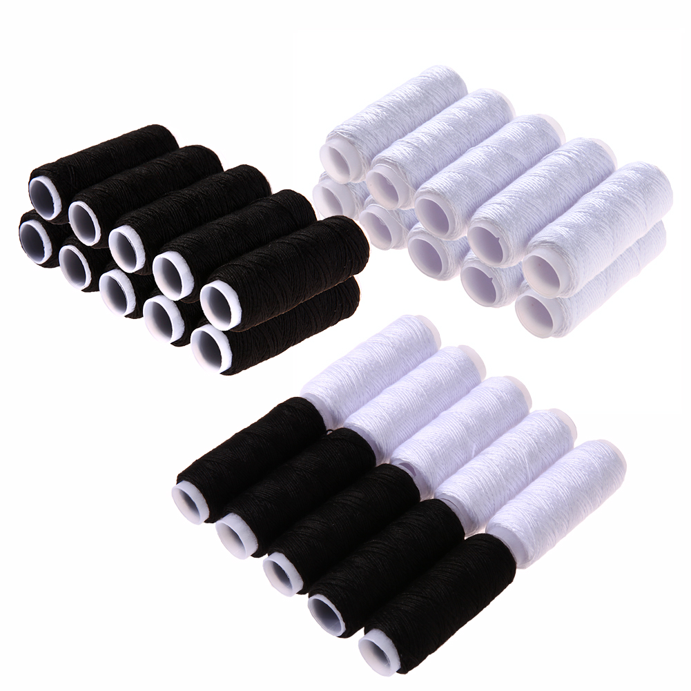 10pcs Polyester Spool Sewing Thread Hand Quilting Sewing Machine Embroidery Sewing Thread Home DIY Sewing Accessories Dropship