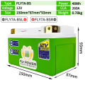 FLY7A-BS Replace YTX7A-BS LiFePO4 12V Motorcycle Battery Lithium iron Phosphate Scooter Batteries 12V 48Wh CCA 260A with BMS