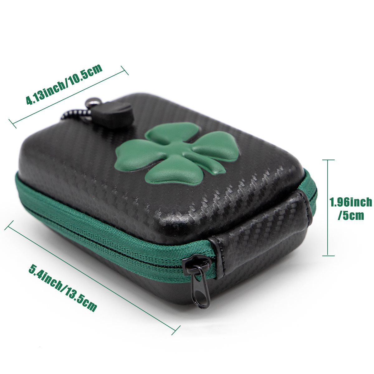 Luck Clover Golf Range Finder Case Hard Carry Case for Callway Tectectec Nikon Golf Buddy Rangefinders