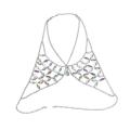 Boho Rhinestone Body Chains Beach Bikini Chain Bra Fashion Charm Harness Body Accessories Jewelry for Women and Girls