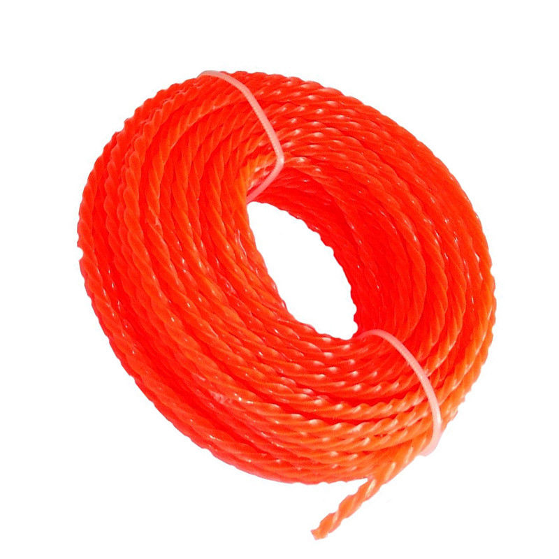 15M*3MM Nylon Strimmer Line Grass Brushcutter Cord Trimmer Replacement Spool Garden Grass Cutter Trimmer Replacement Part