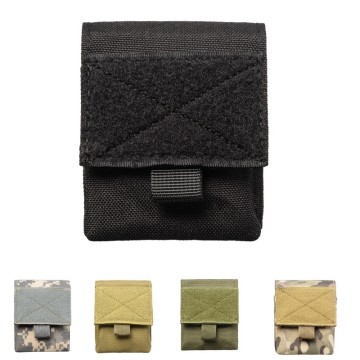 Outdoor Airsoft Combat Military Molle Pouch Tactical Single Pistol Magazine Pouch Flashlight Sheath Airsoft Hunting Camo Bags22