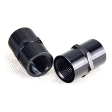 Anodized pipe adapter for aluminum NPT pipe fittings