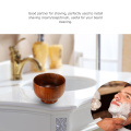 Wooden Shaving Brush Bowl Barber Beard Razor Shave Cream Soap Cup for Shave Brush Male Face Cleaning Soap Mug