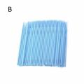 100Pcs Dental Micro Brush Disposable Materials Tooth Applicators Eyelash Brush Makeup Tools Teeth Whitening L/M/S TSLM1