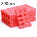 200pcs red