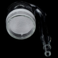 Aquarium Fish Tank CO2 Diffuser Glass Cup Carbon Dioxide Reactor With Ceramic Disc