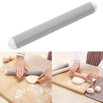 KItchen Rolling Pin Non-sticking Fondant Dumpling Skin Bread Dough Roller 27cm Plastic Portable Rolling Pin Pastry Bakeware