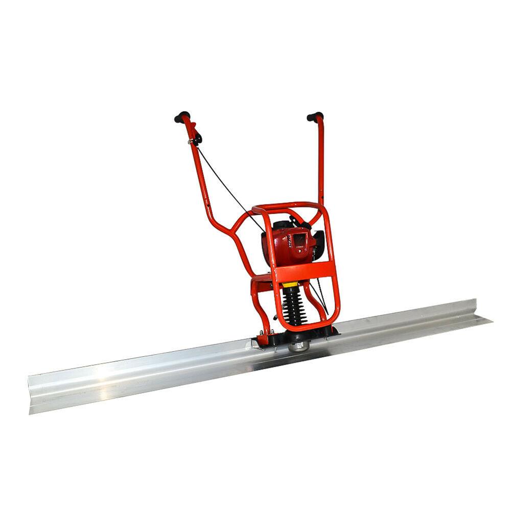 Gas Concrete Wet Screed Power Screed Cement 6.56ft Board 37.7cc 4 stroke Concrete level Floor Vibration Ruler concrete screeding